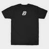 Men Black Print T-shirt Commencal No-Cut Transfer Paper Print Cotton Tshirt