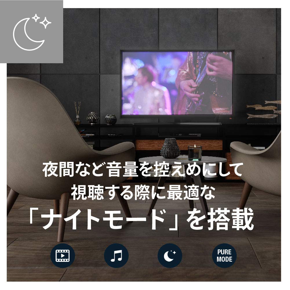 Denon Soundbar DHT-S316 ARC/Bluetooth-kompatibel/Kabelloser Subwoofer Schwarz Denon DHT-S316K