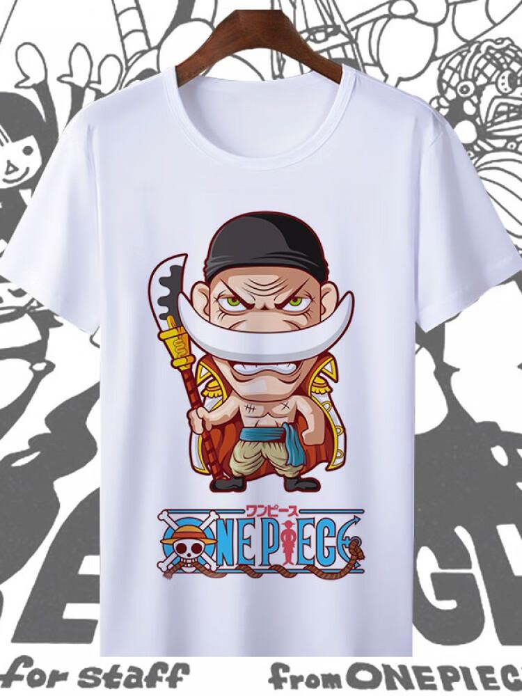 One Piece Luffy Unisex Tshirt 2026 Summer New Popular Anime Print American Trend Casual Parentchild Short Sleeved Top