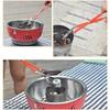 Outdoors Firewood Scissors Camping Charcoal Shears Lightweight 38.8/ 50.8/63.5cm  For Campfire Barbecue Fire Pits