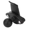 Dashboard GPS Back Mount Anti Shake Handheld GPS Clip Holder with 1 Inch Ball Head for Motorcycle Off Road Car