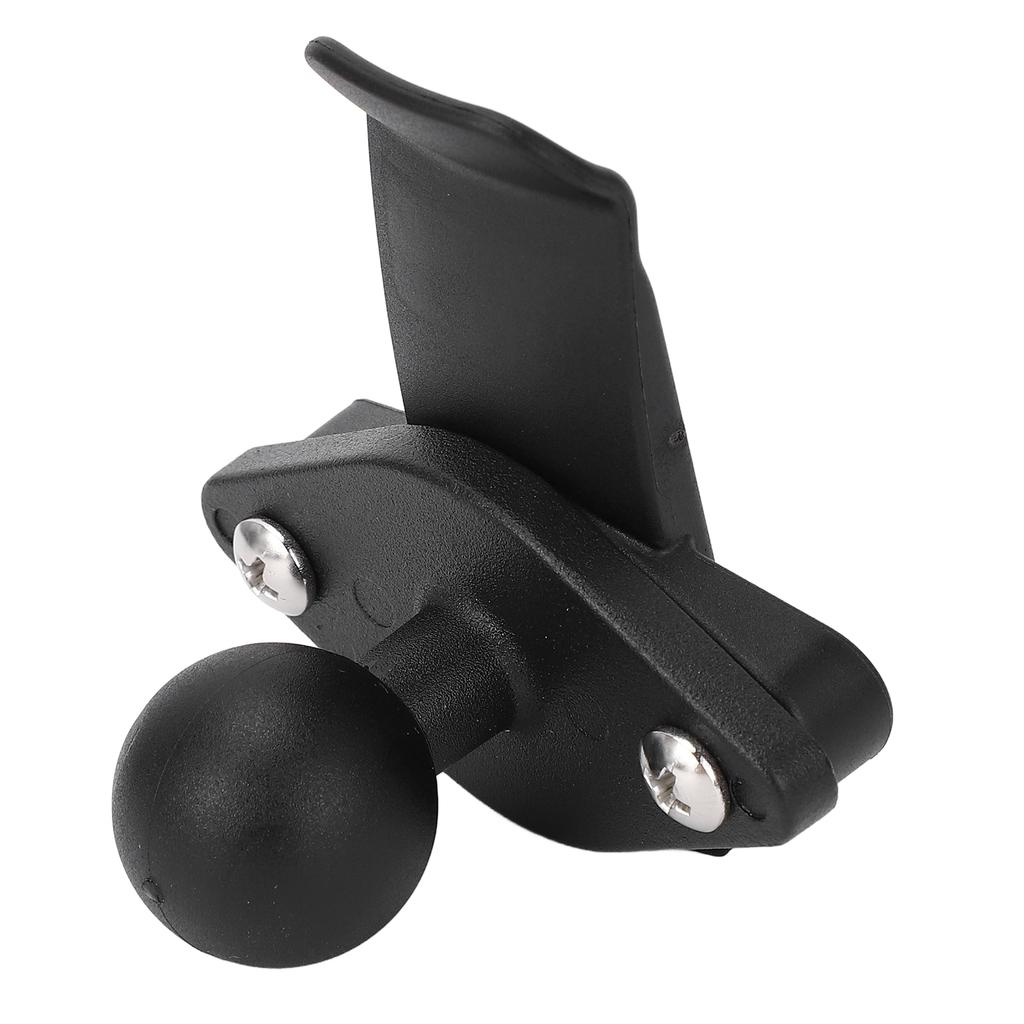 Dashboard GPS Back Mount Anti Shake Handheld GPS Clip Holder with 1 Inch Ball Head for Motorcycle Off Road Car
