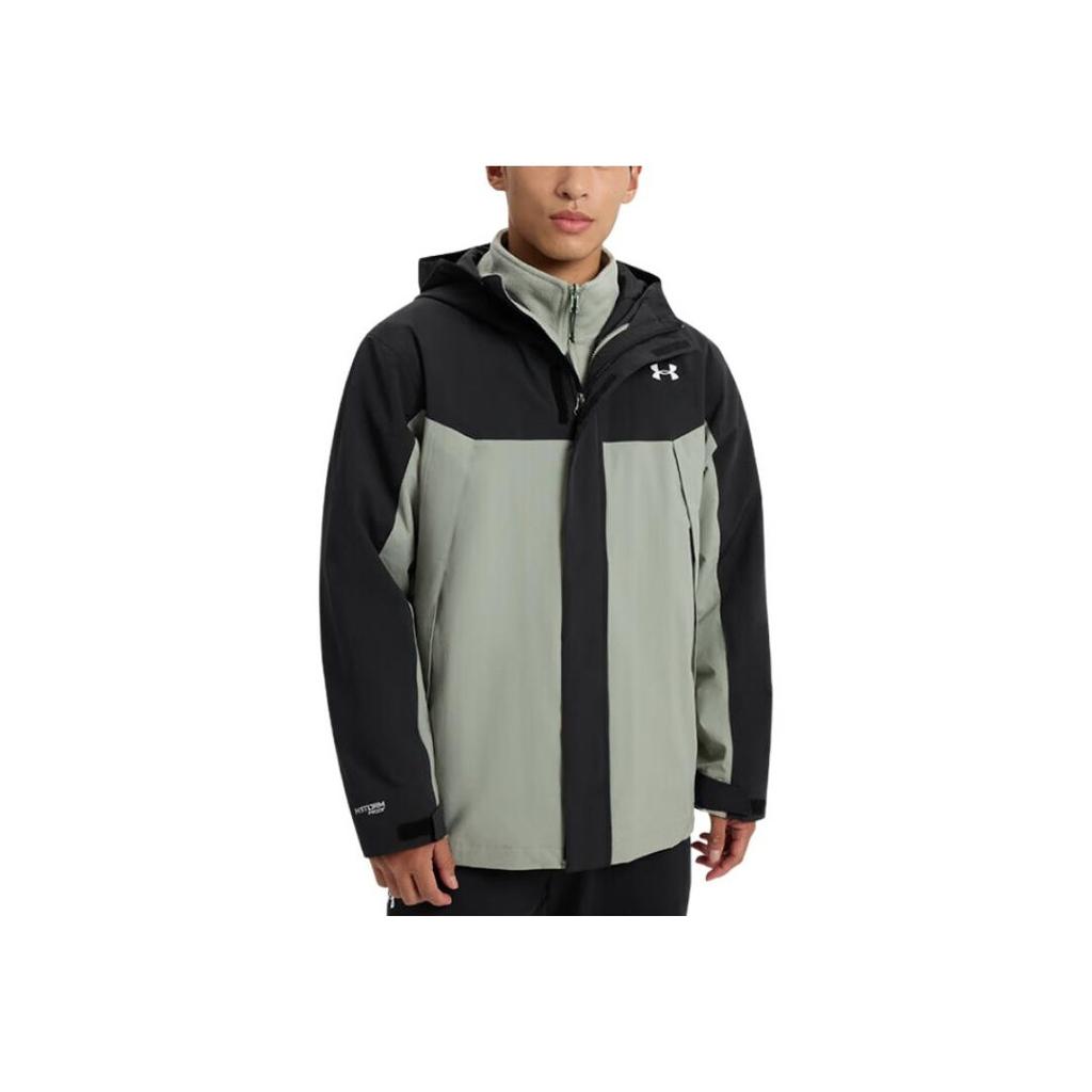 Under Armour Logo 3 In 1 Training Waterproof Jacket Unisex Jacket Black 6001977-002