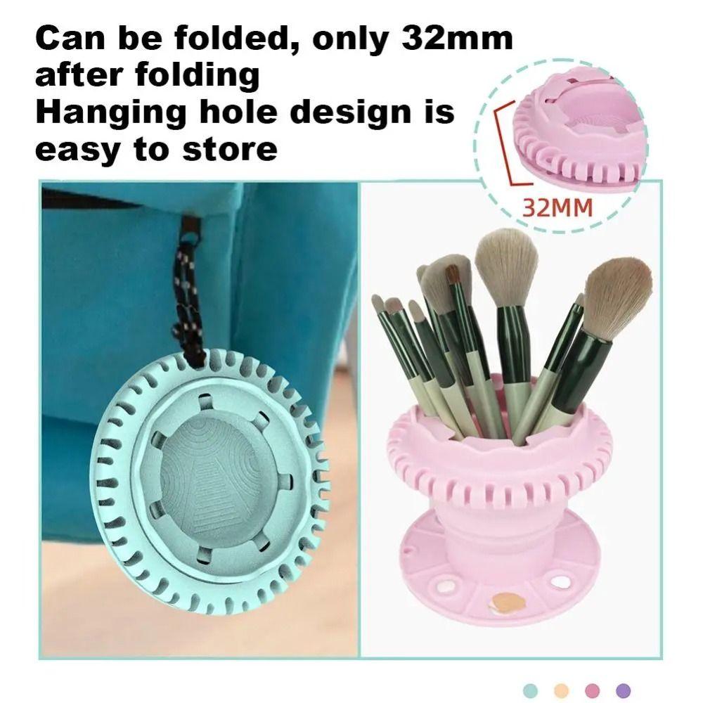 

Многофункциональный очиститель для кистей, подставка для краски, складной держатель для кистей и ополаскивателя