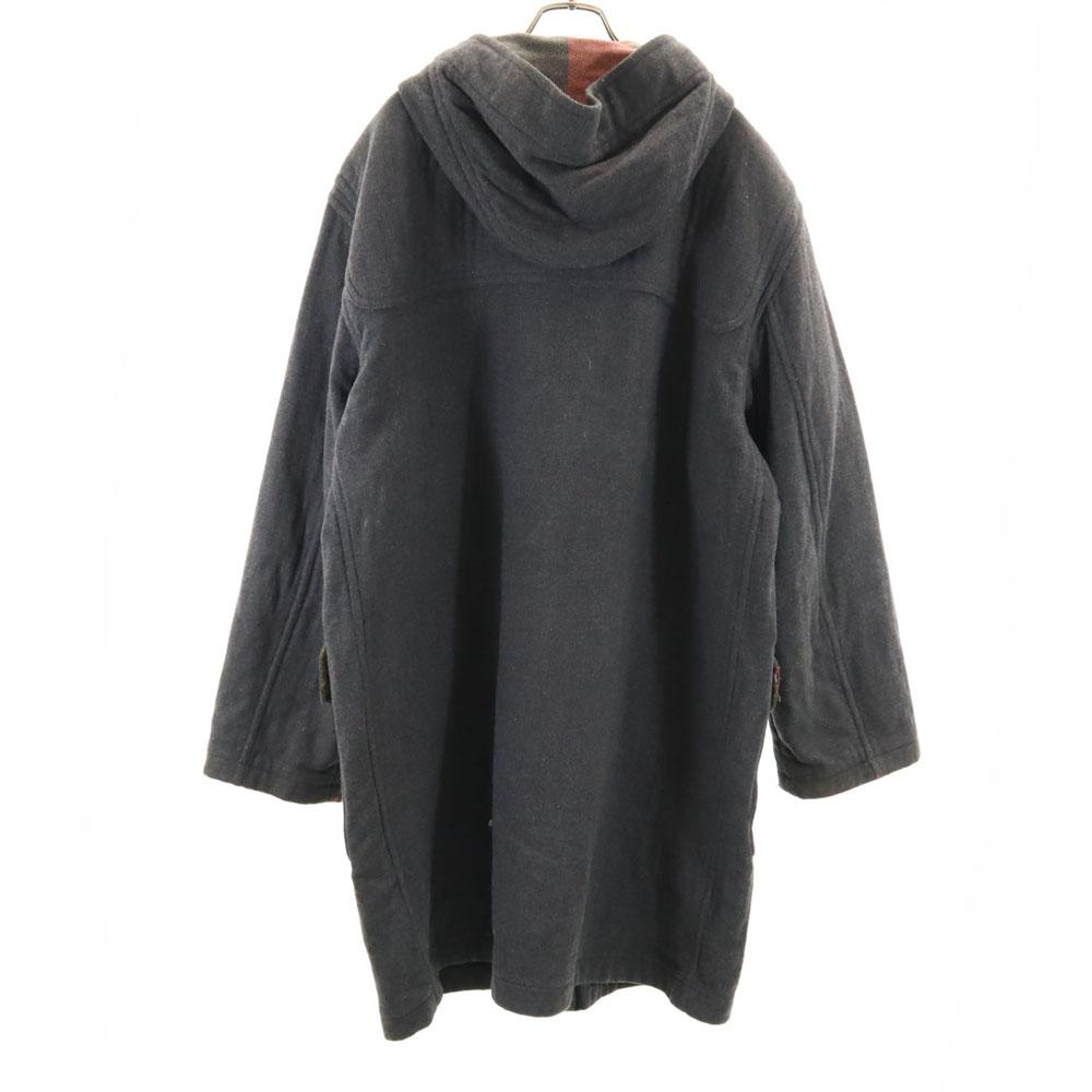 Tommy Hilfiger 90s Wool Blend Old Flag Tag Duffel Coat XL Gray Men's Used