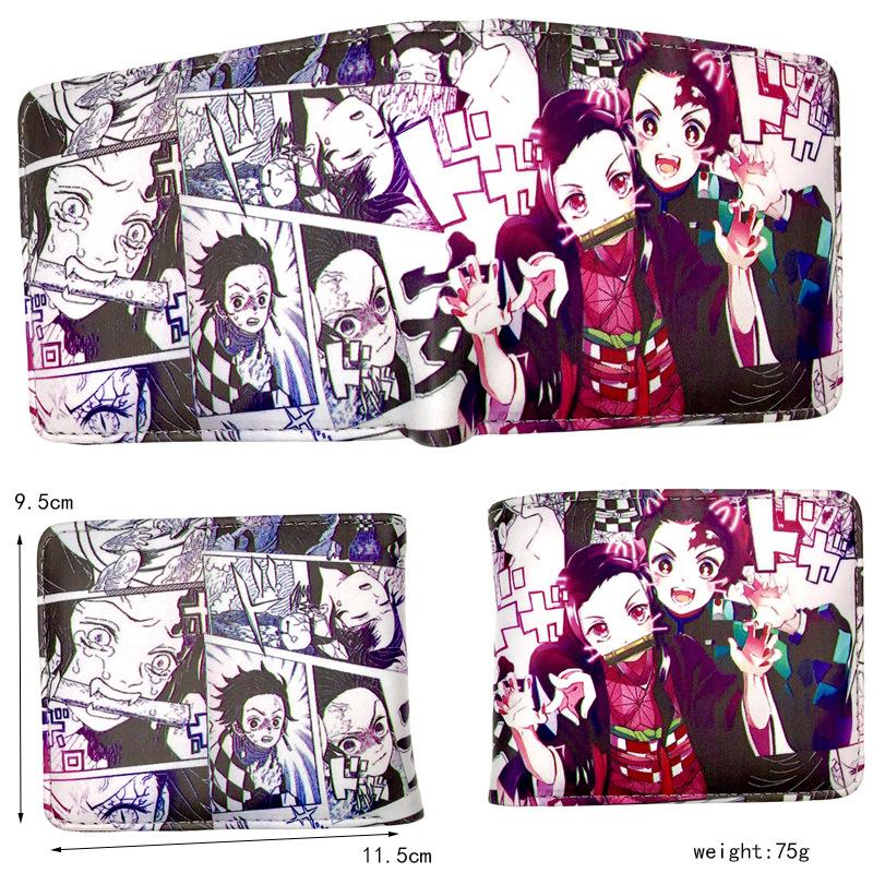 Krátká peněženka Kimetsu No Yaiba Tanjiro Kamado s kapsičkou na mince