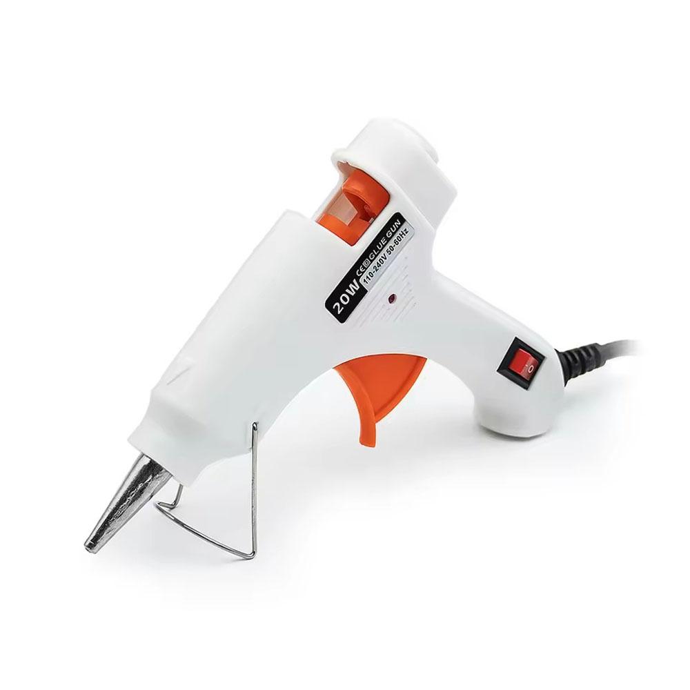 20W Hot Melt Glue Gun DIY Household Industrial Mini Guns Heat Temperature Electric Thermal Repair Tool For Use In 7mm Glue Bars