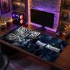 Tappetino Mouse Grande Personalizzato Cristiano Ronaldo, Stampa Testo Nome Personalizzato, Tappetino Scrivania Antiscivolo Logo Calcio Regalo Gaming