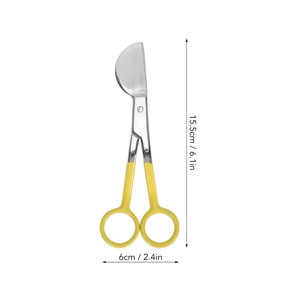 6.1 Inch Duckbill Scissors Stainless Steel Blades Sewing Scissors Fabric Shears For Tailors
