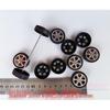 3cm Diameter DIY Toy Car Wheel for Four-Wheel Drive Models - Plastic Science & Tech Accessory
