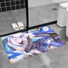 Hololive Amane Kanata Floor Mat Retro Multiple Choice Living Room Kitchen Rug Non-Slip Modern Home Decor