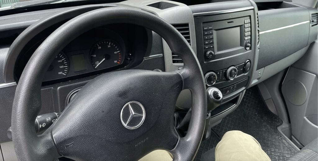 Mercedes Sprinter W906 Chromowane Listwy Kokpit Wnętrze