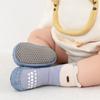 Toddler Thick Socks Warm First Walkers Kids Boots Baby Shoes Soft Sole Newborn Plus Velvet Nonslip Floor Socks Child Solid Color