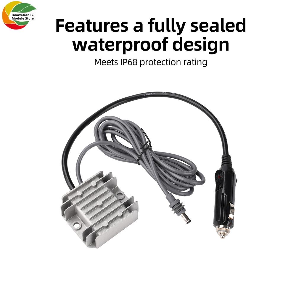 30V DC To DC Boost Converter 12V/24V To 30V 3.5A Step Up Power Module with IP68 Waterproof for RVs Boats