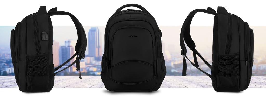 PTN BHX-03-7086 Black Backpack