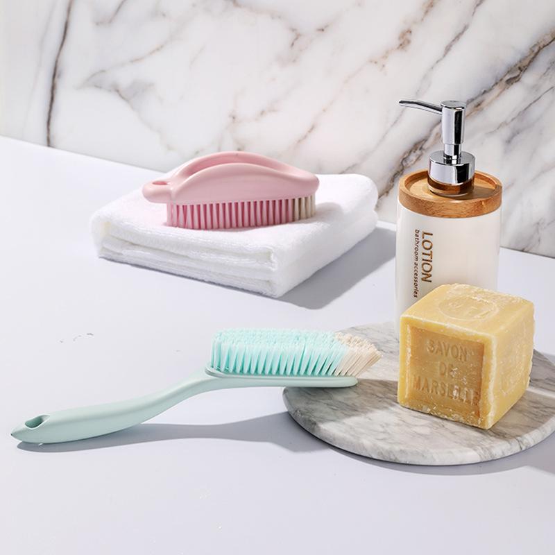 Soft Bristle Brush Shoe Brush Cleaning BrushDense Bristles Household Shoe Washing Brush with Handle Multi-purpose Bristle Brush