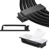Self-adhesive Cable Organizer Plastic Cord Winder Cord Manager USB Cable Holder  Desk Home Office