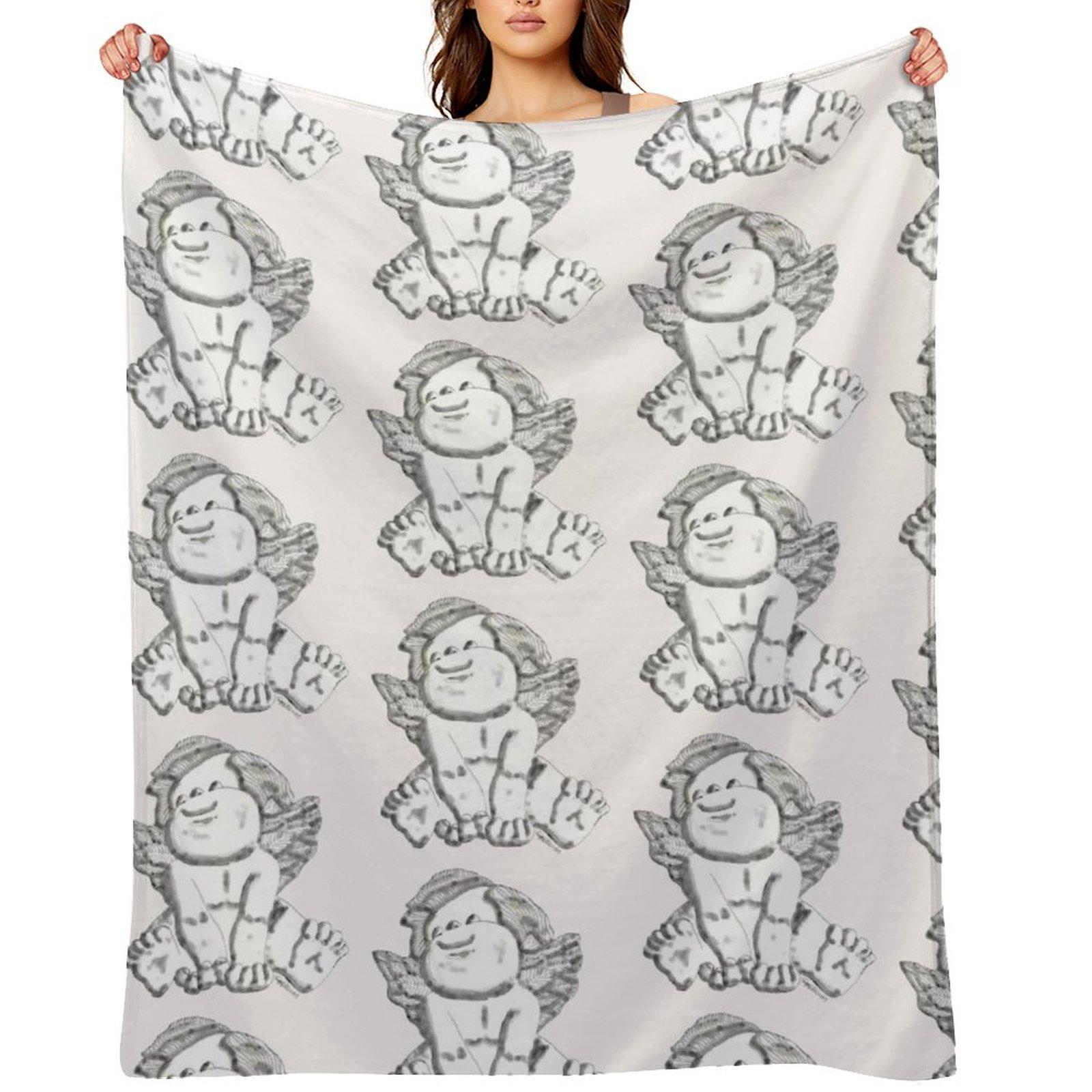 Lovely Baby Angel Throw Blanket Blankets For Baby Extra Large Throw Nap Tourist Blankets 30x40in