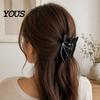 Gothic Hair Styling Tools Halloween Cute Bat Claw Clip for Thick Hair, Acrylic Strong Grip Costume Pieces Women Girls, Style Accessories Holiday Party