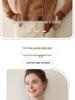 Women's Cashmere Zip-Up Cardigan - Color-Block Jacquard, Autumn/Winter Collection, Round Neck Knit Sweater