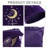 Würfel Zugbeutel Schmuckbeutel Organizer Tarot Orakelkarten Aufbewahrungstasche Reise Geschenktasche Hexerei Zubehör