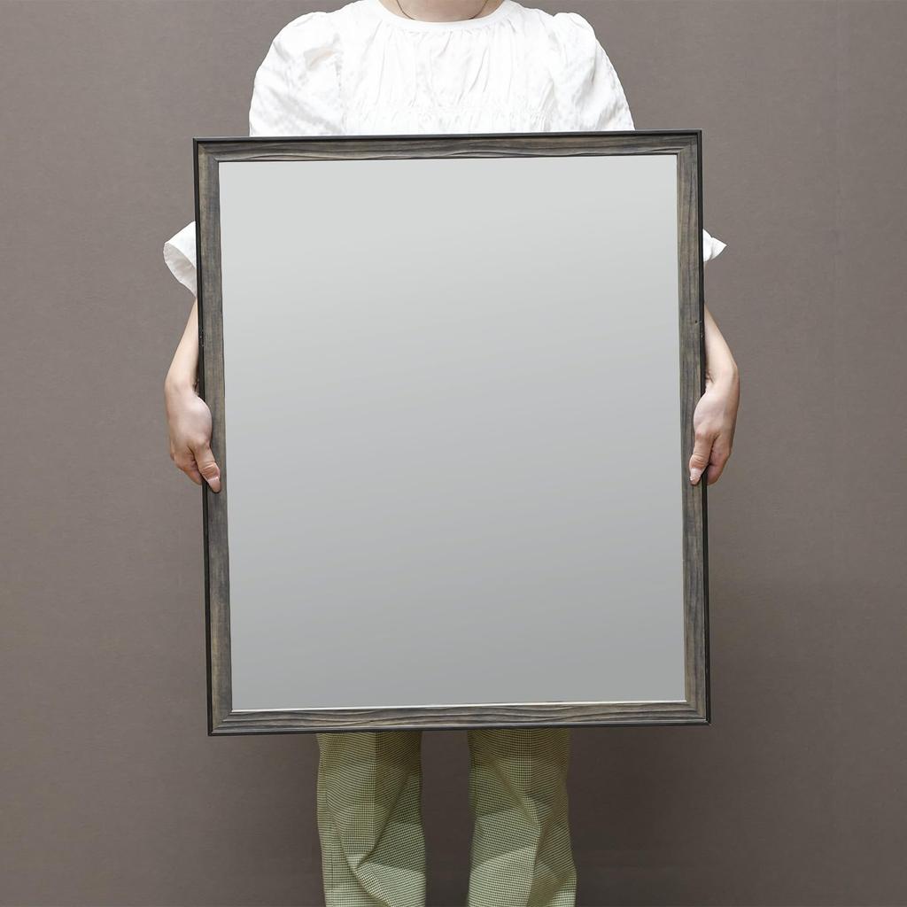 Fuji Boeki Wall Hanging Tabletop Makeup Width 55 X Height Brown Baum 41409 Mirror, Mirror, Mirror, Mirror, 65cm,