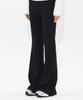 MOAA Hidden Zip Flare Pants (Black)