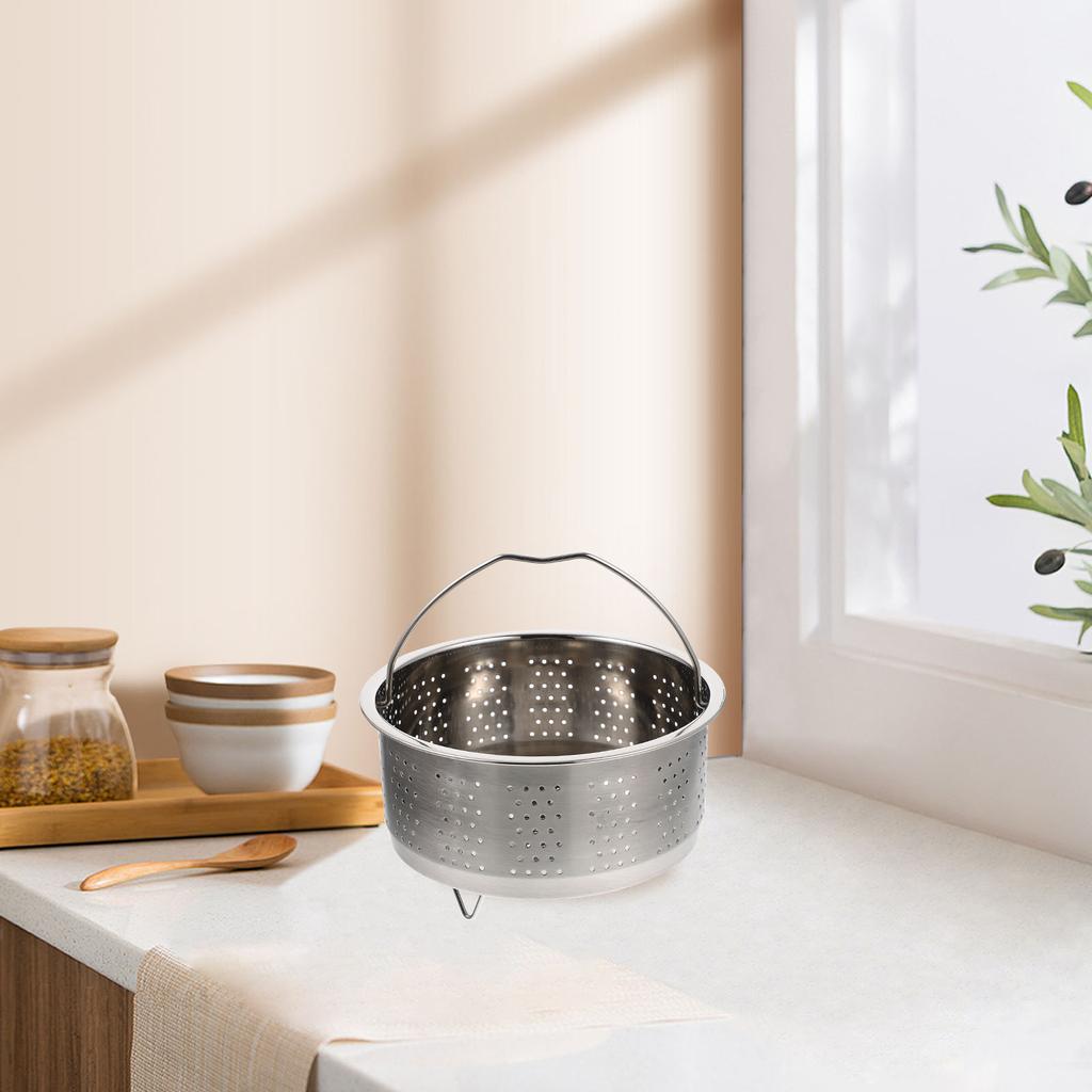 Nerezový parní hrnec Knedlíky Stojan na vaření v páře Držák hrnce na mořské plody Odkapávací zelenina Praktické