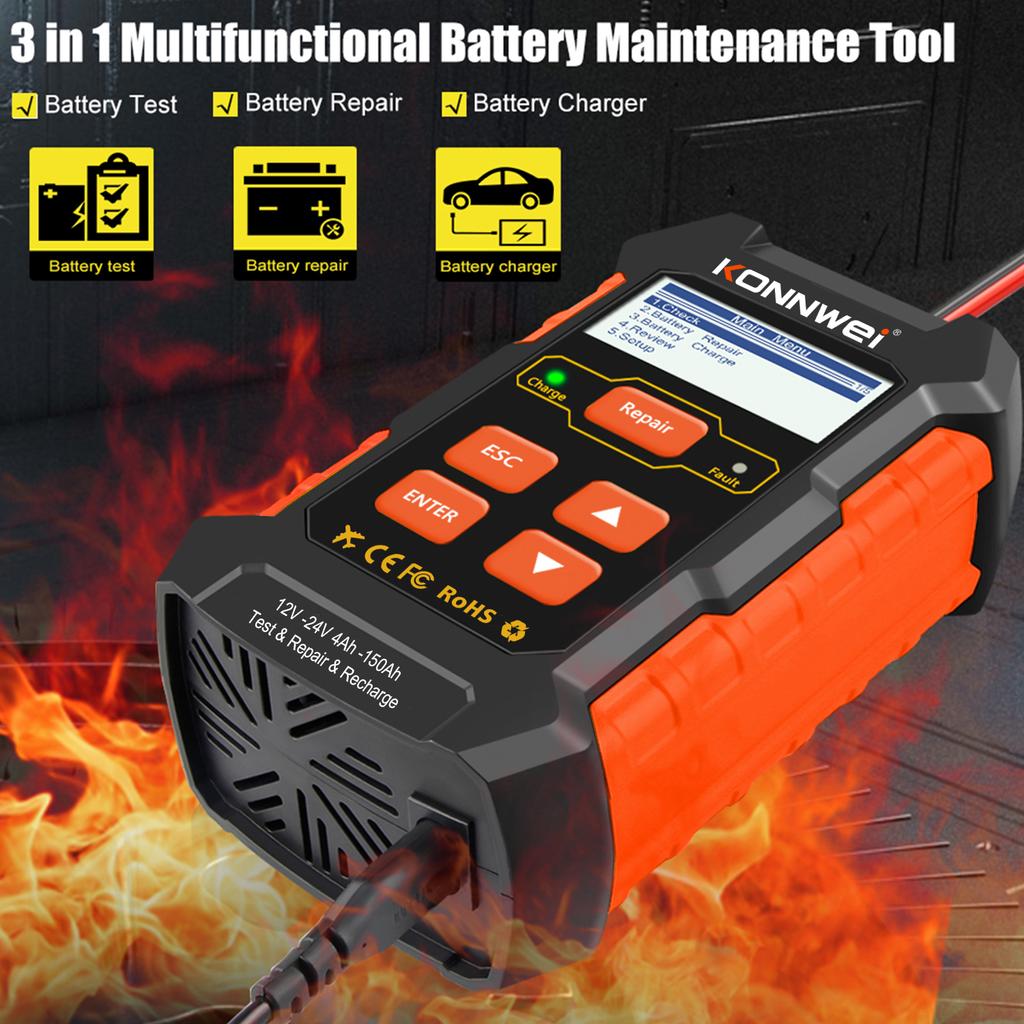 Konnwei KW520 Car Battery Tester
