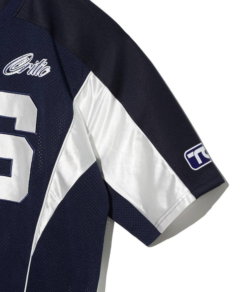 CRITIC Progear Mesh Graphic Set Up T-Shirts Navy