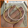 100% Solid 925 Sterling Silver Retro Bracelet for Women Geometric Handmade Gold Shinning Bracelet Birthday Gift
