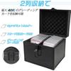 KXSIX PSA BGS Graded Card Storage Case 40 Capacity Aluminum Alloy Frame EVA Interior Two Row 20 x 18 17 cm