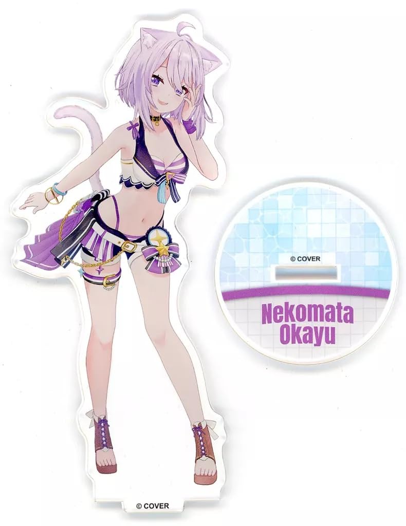 Nekomata Okayu Acrylic Stand Summer Splash Party Official Merchandise