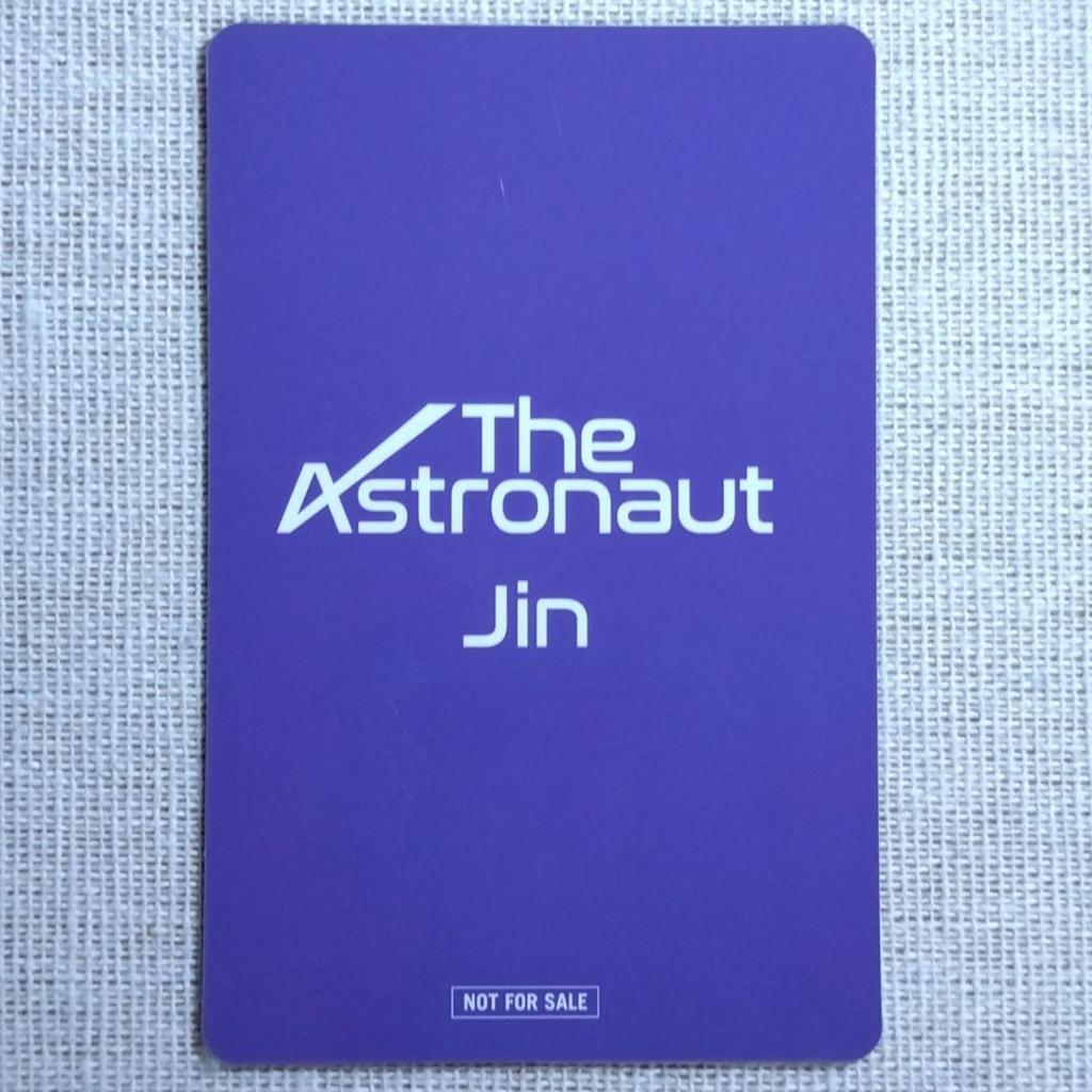 [USED] BTS The Astronaut JPOS Winner Lucky Dro JIN Trading Card