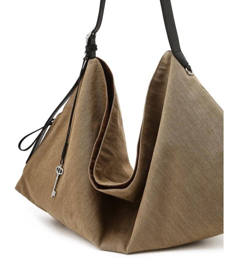 Athe Vanessabruno [Trace] Beige Trace Shoulder Bag Aaba6F870W2