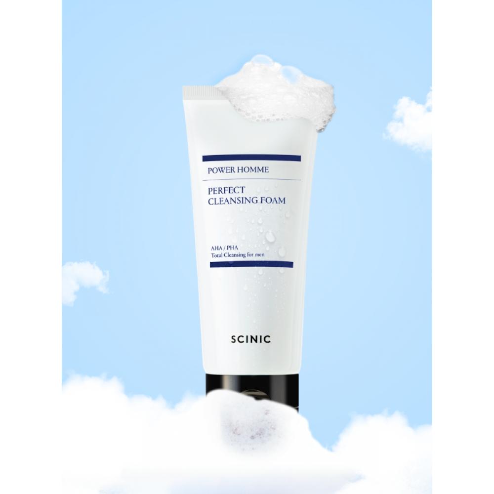 Daiso Scinic Power Homme Perfect Cleansing Foam 150 Ml