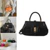 Chic Street Style Pu Shoulder Bag With Stitching Details