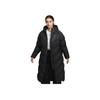 Nike Comfortable Long Versatile Down Jacket Women Outerwear Black HF7894-010