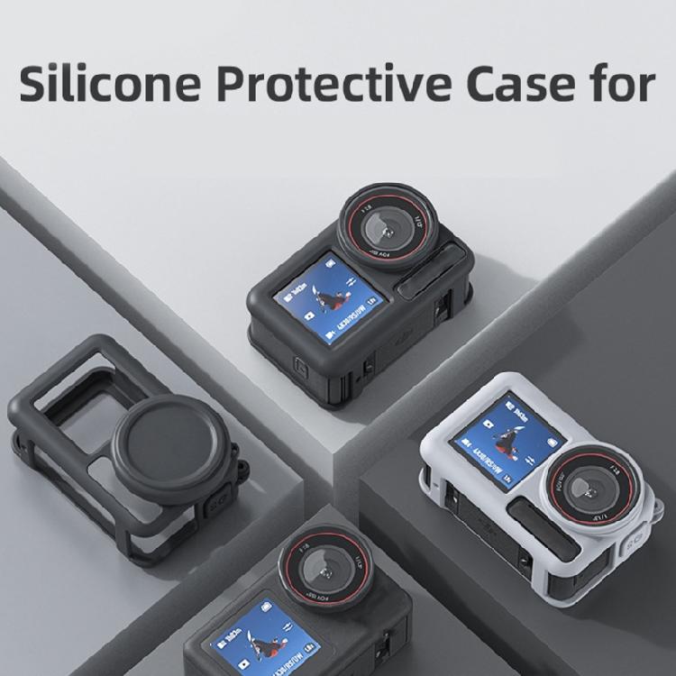 Comprehensive Protections Pack for Action 5Pro with Silicone Case, Lens Cover, and Lanyard