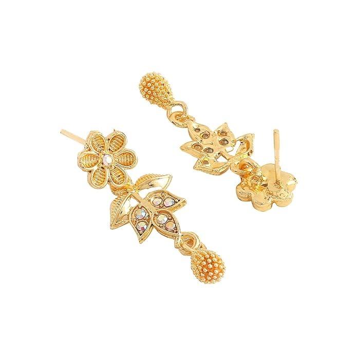 Jewellery Set for Women and Girls Crystal Bridal Jewellery Set for Wedding | Bridal Jewellery Set