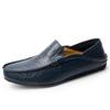 2024 Summer Mens Genuine Leather Loafers Handmade Driving Shoes Male Casual Italian Luxury Loafers Shoes Brand Moccasins for Men