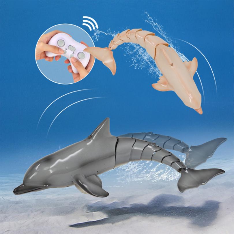 T11 remote-controlled shark charging bionic electric robotic fish simulation swaying fish summer children's water play toy