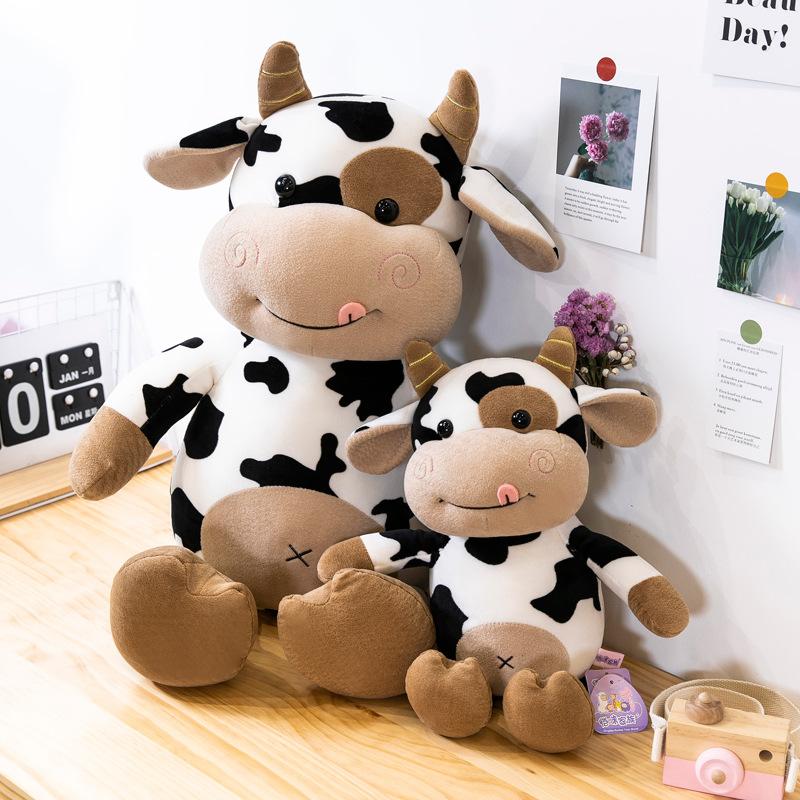 Calf Harpy Cute Cow Plush Toy Year of the Ox Mascot Activity Gift Child Companion Doll