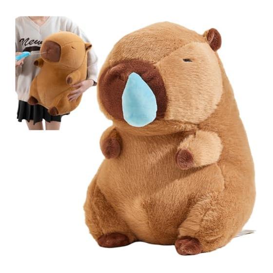 Мягкая игрушка-капибара REDICE с насморком [Новый материал 2026] Мягкая и нежная к коже 22 см/33 см/45 см Пушистая Милая Успокаивающая Капибара Декор