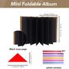 DIY Folding Photo Album Small Scrapbook Memory Book with Sticker for Graduation Birthday or Wedding Anniversary Gift