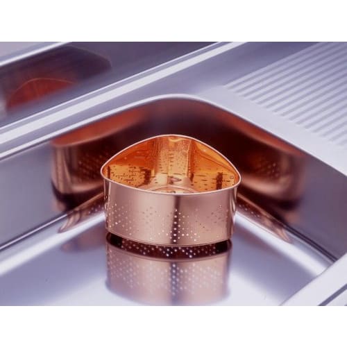 Takekoshi Pure Copper Triangular Corner Plate, 11.5 X 20 X 14.6 Cm