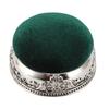 Soft Elastic Design Vintage Pin Cushion Half Ball Shape Metal Base Pin Cushion  For Quilting