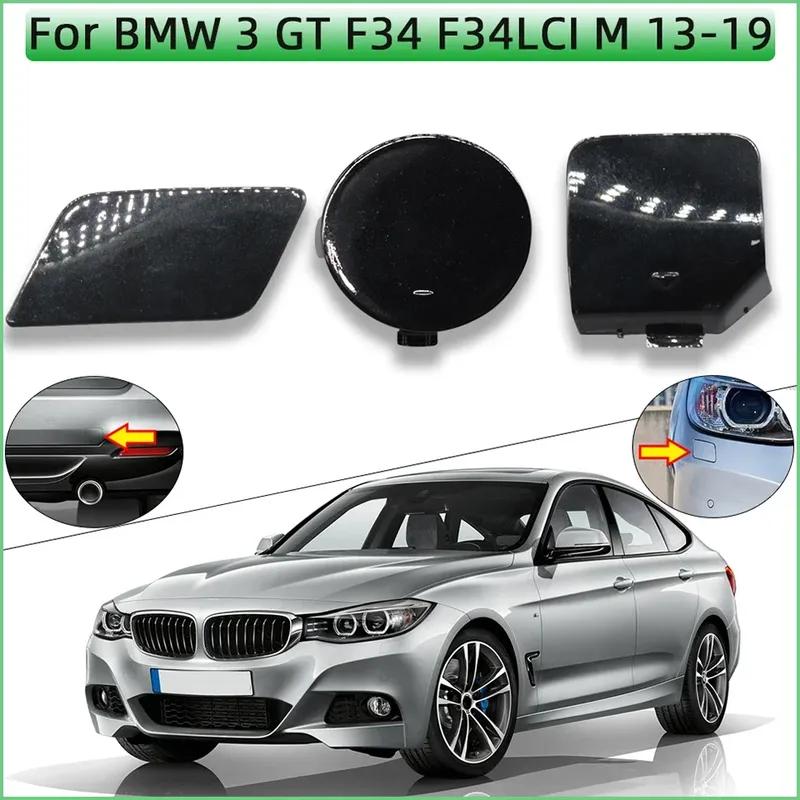 Fit For BMW3 GT Gran Turismo F34 F34LCI M 2013- Front Rear Bumper Tow Hook Cover Garnish Headlight Washer Nozzle Shell Cap