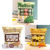 Cartoon Snack Bag Plush Pillow With Animal Shapes For Office Decor And Cozy Comfort