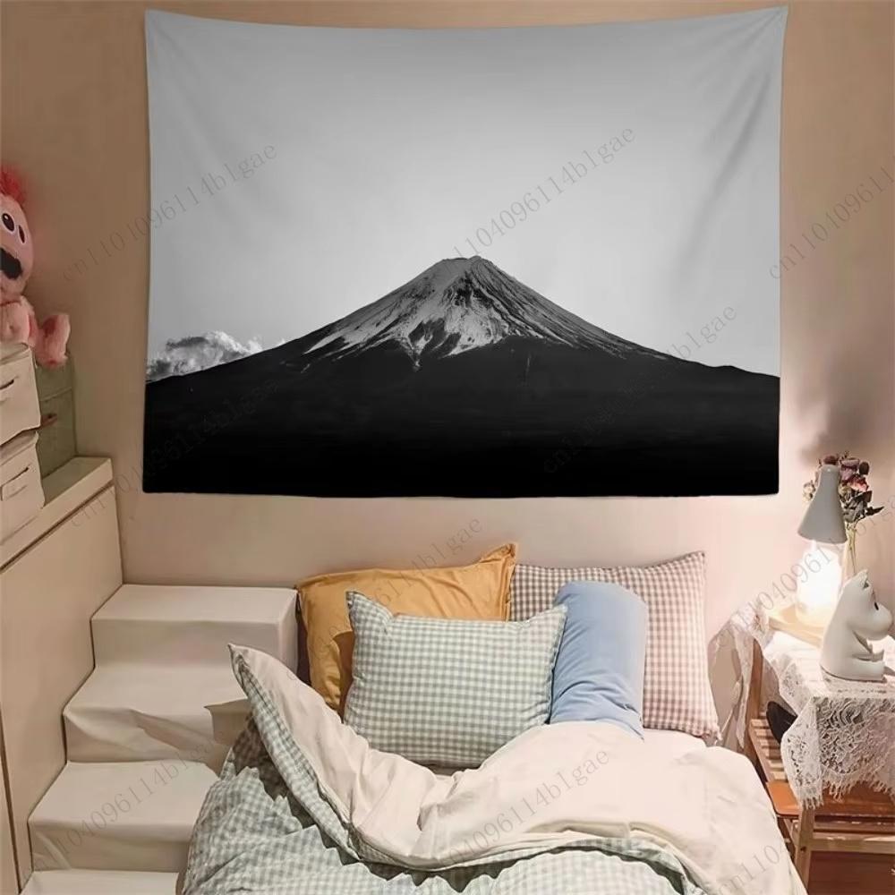 Illusion Window Tapestry Nature Scene Wall Art For Room Decor Rustic Aesthetic Living Room Background Ins Style Home Decoration